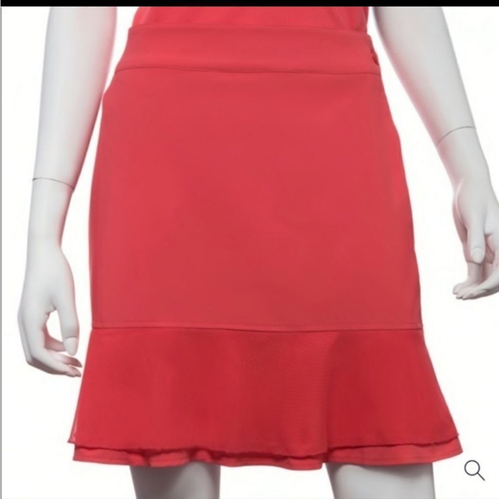 EP Pro New York Mesh Overlay Flounce Skort - NWT